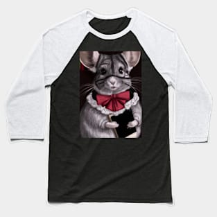 Librarian Chinchilla Baseball T-Shirt